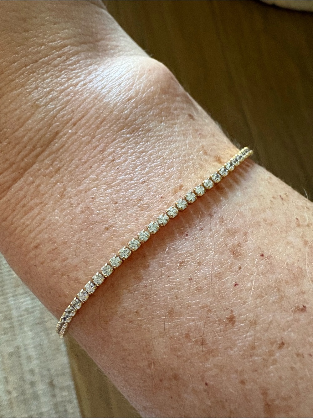 Melanie Auld Original delicate Tennis Bracelet